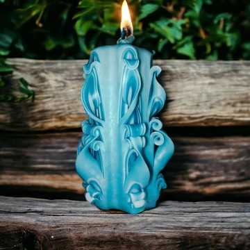 Maldív szigetek faragott gyertya