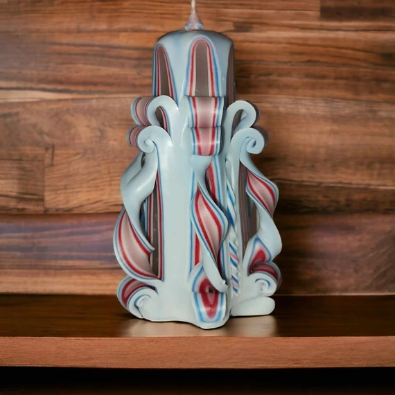 Amerika faragott gyertya